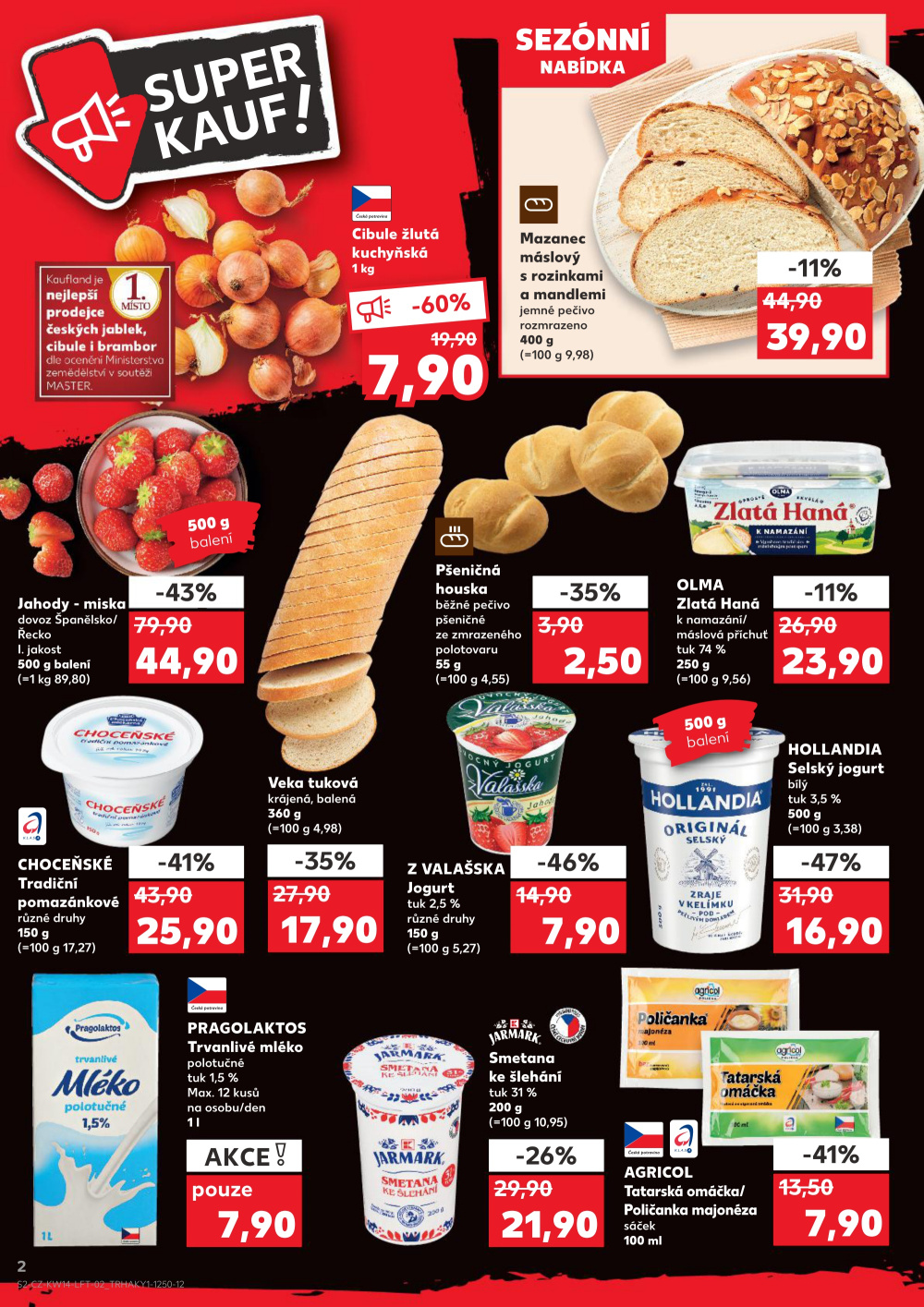 Leták Kaufland leták Roudnice nad Labem - strana 2