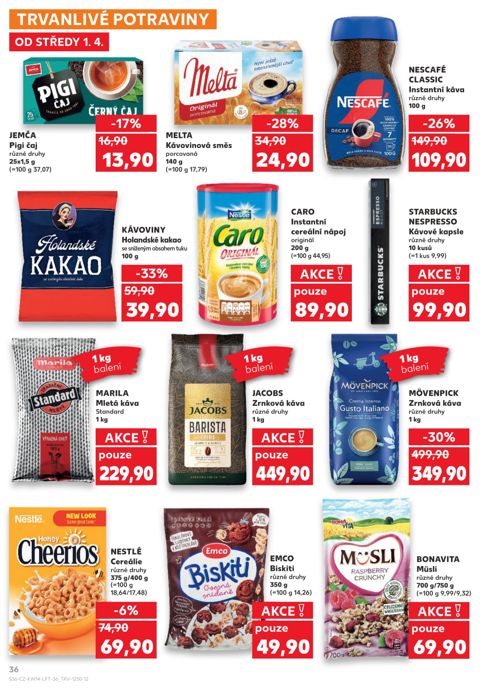 Leták Kaufland leták Mohelnice - strana 36