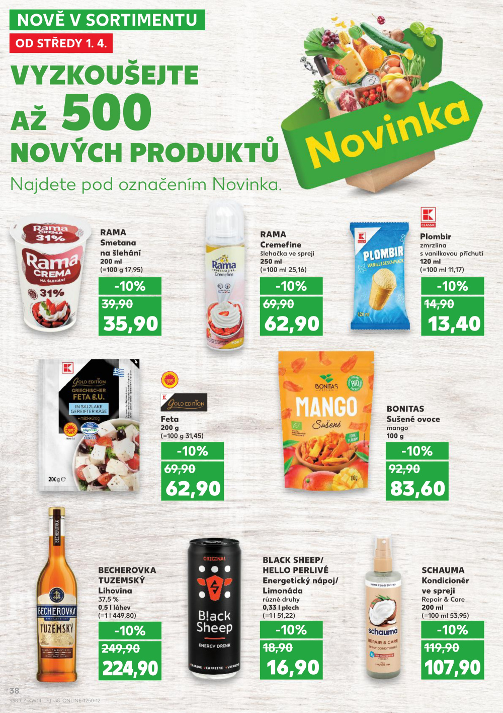 Leták Kaufland leták Mohelnice - strana 38