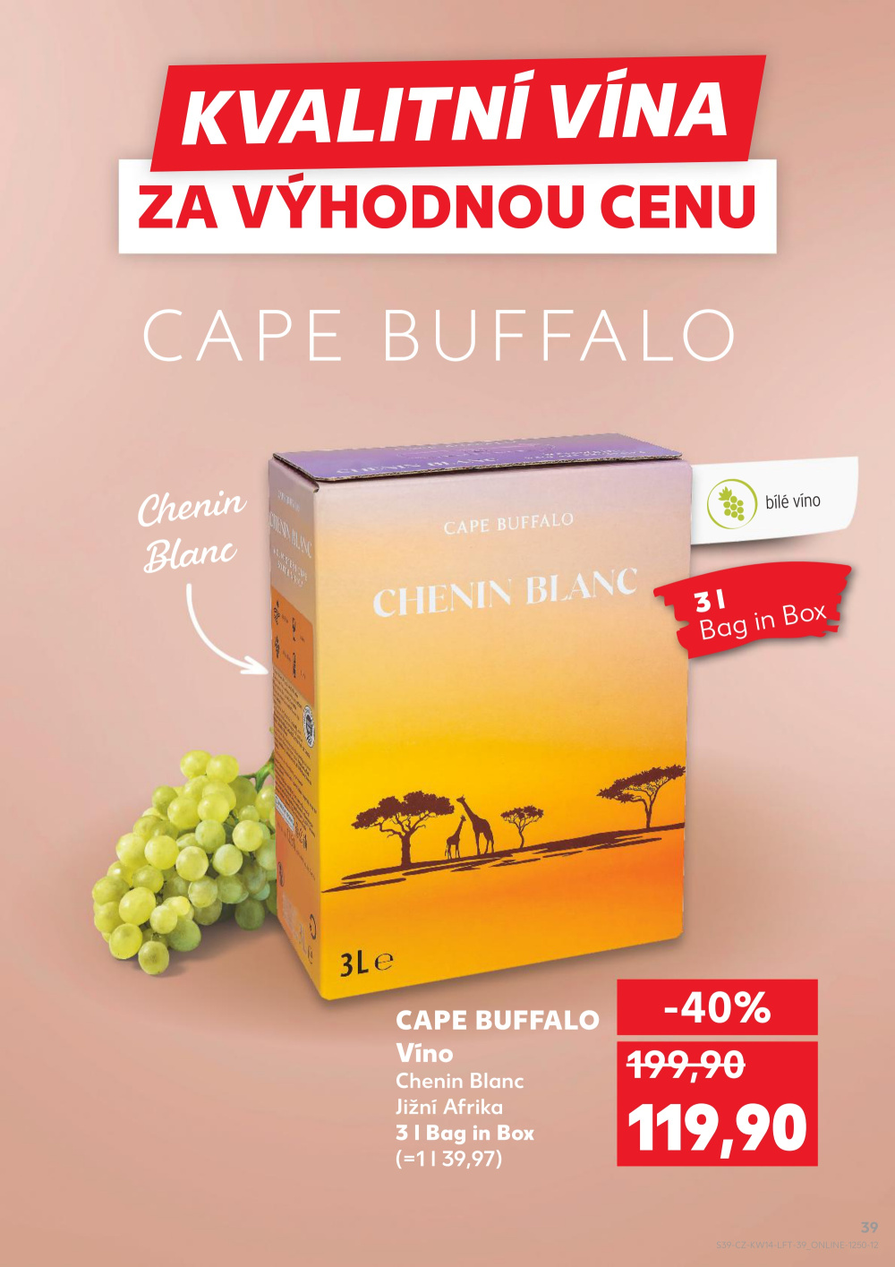 Leták Kaufland leták Mohelnice - strana 39