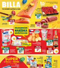Akční leták BILLA velký 