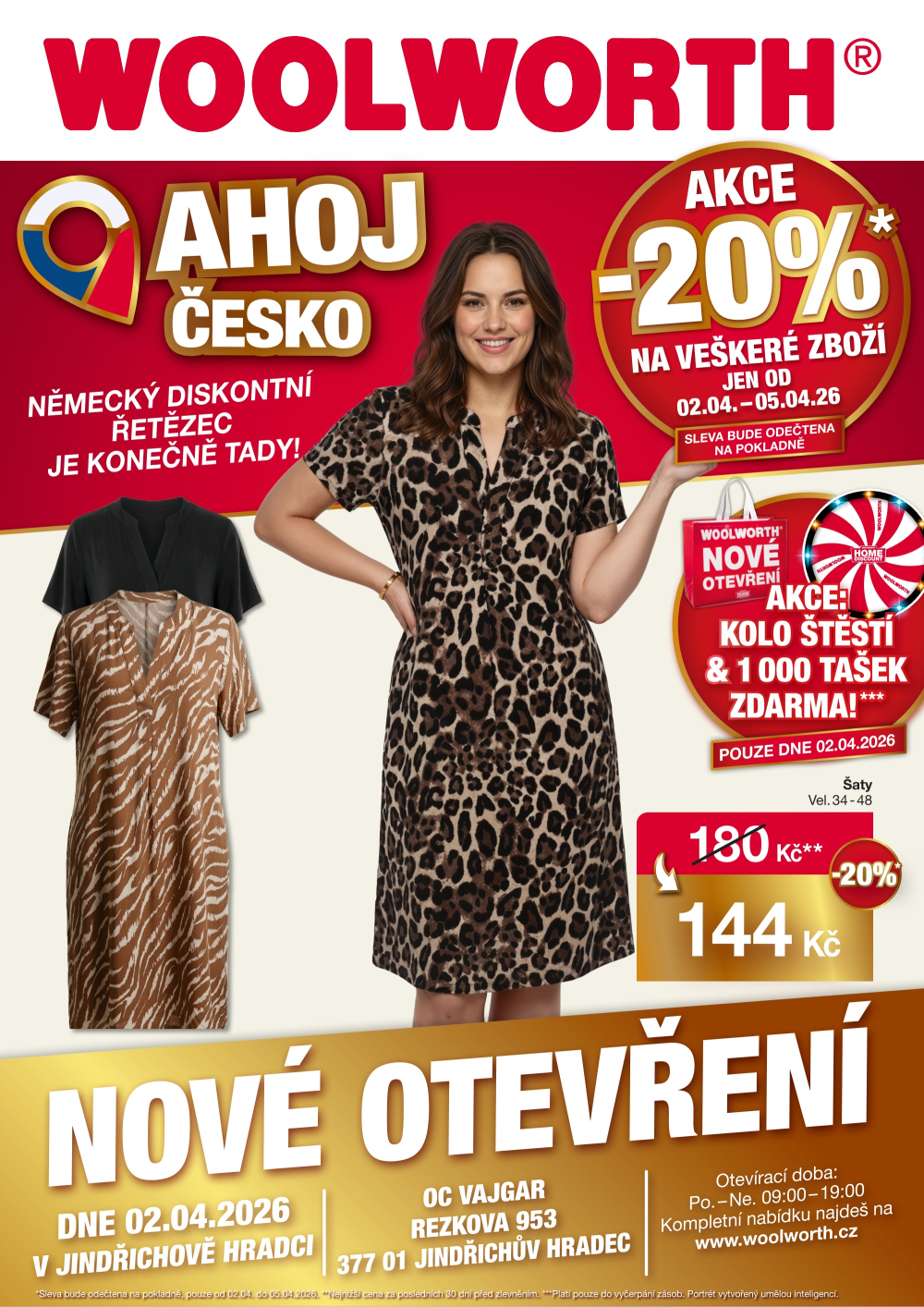 Leták Woolworth leták - Jindřichův Hradec - strana 1