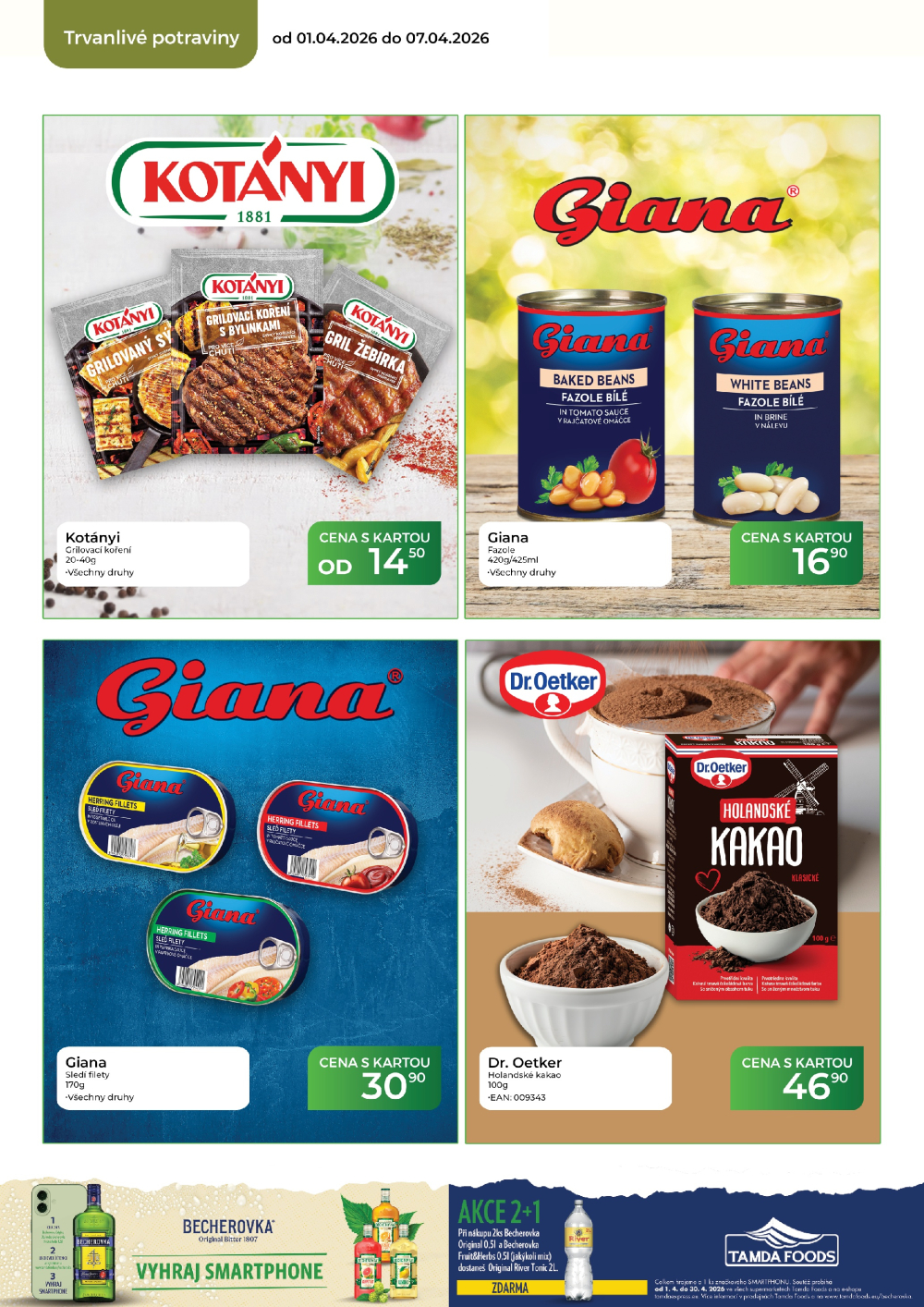 Leták TAMDA FOODS leták - strana 44