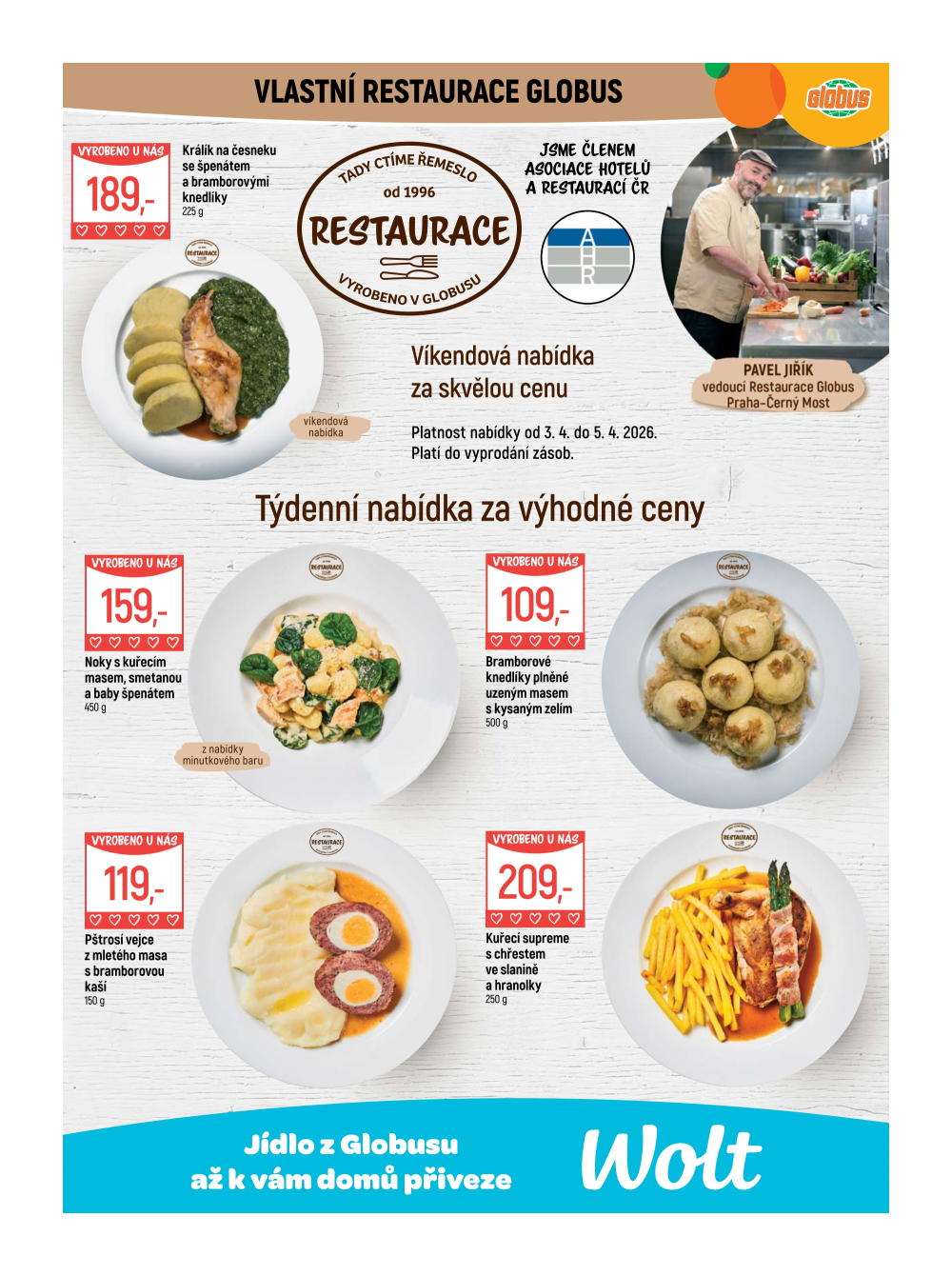 Leták Globus leták Praha - Černý Most - strana 6