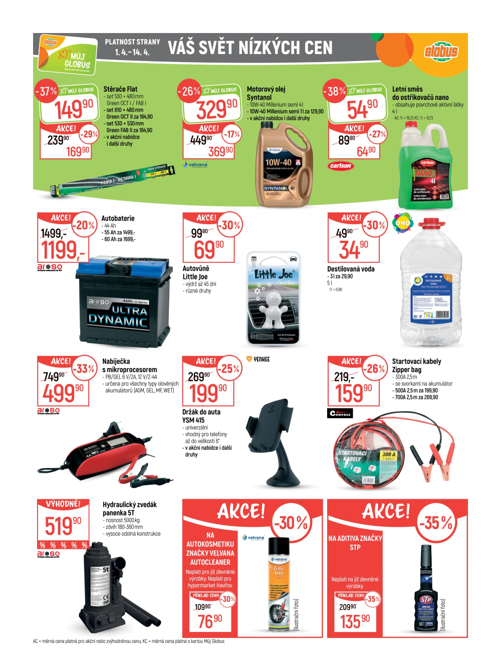 Leták Globus leták Praha - Čakovice - strana 33