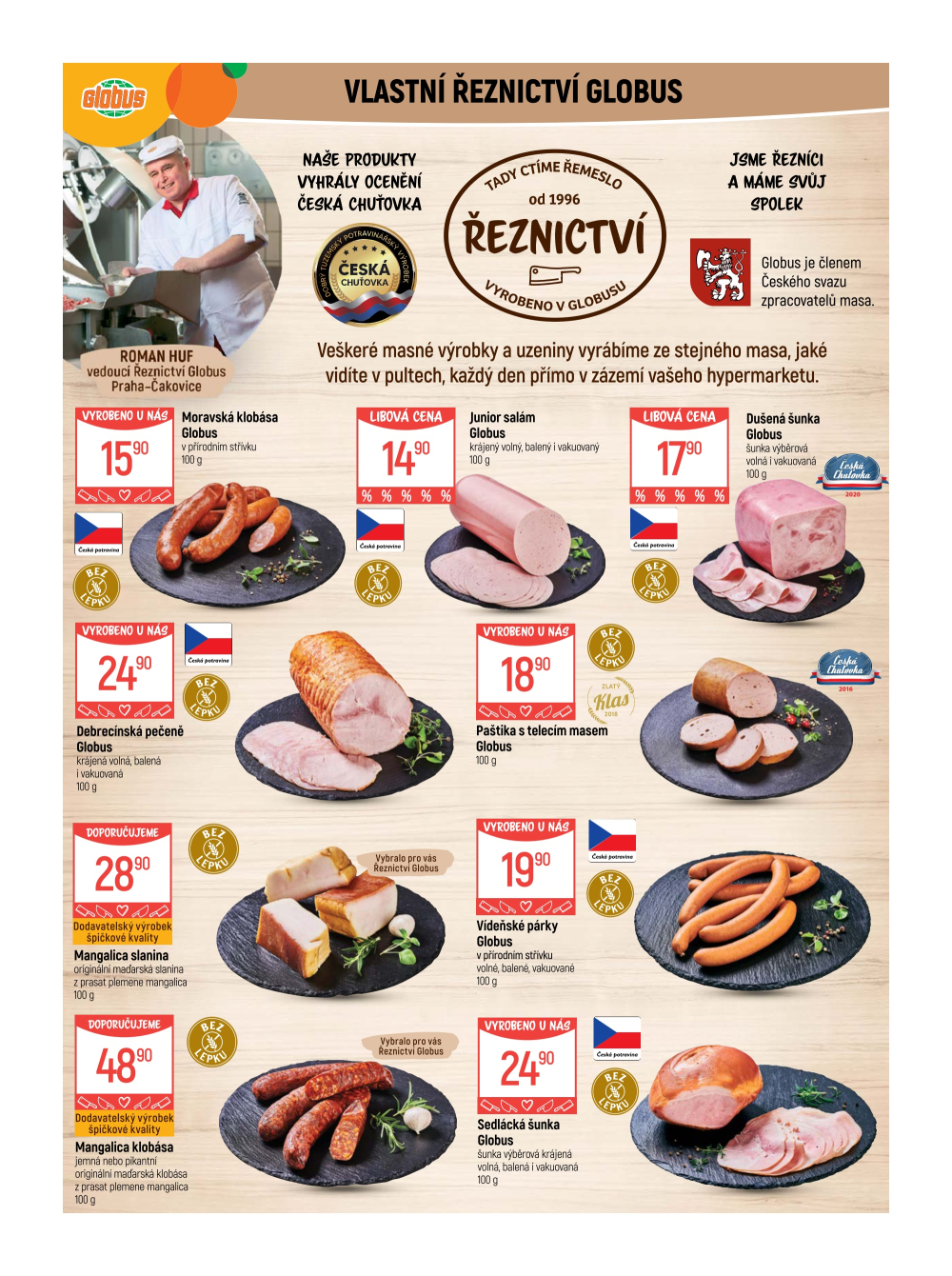 Leták Globus leták Praha - Čakovice - strana 3