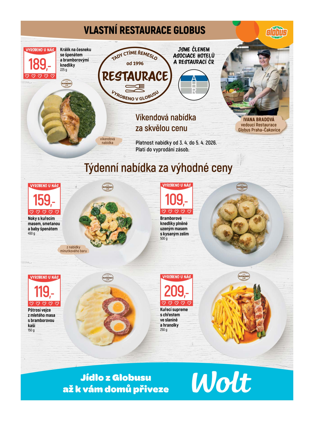 Leták Globus leták Praha - Čakovice - strana 6