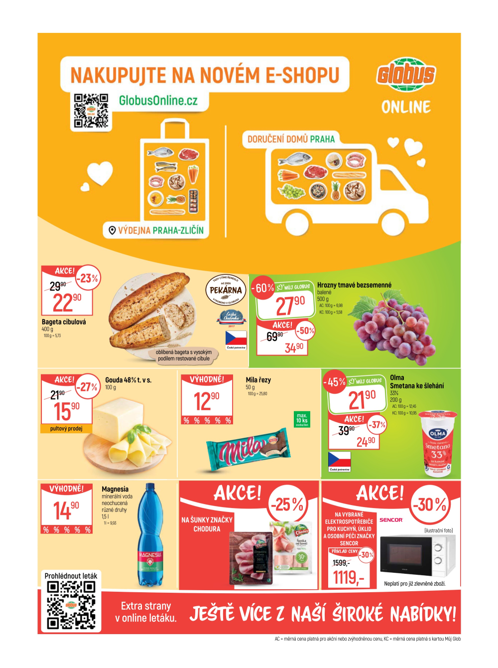 Leták Globus leták Praha - Zličín - strana 2
