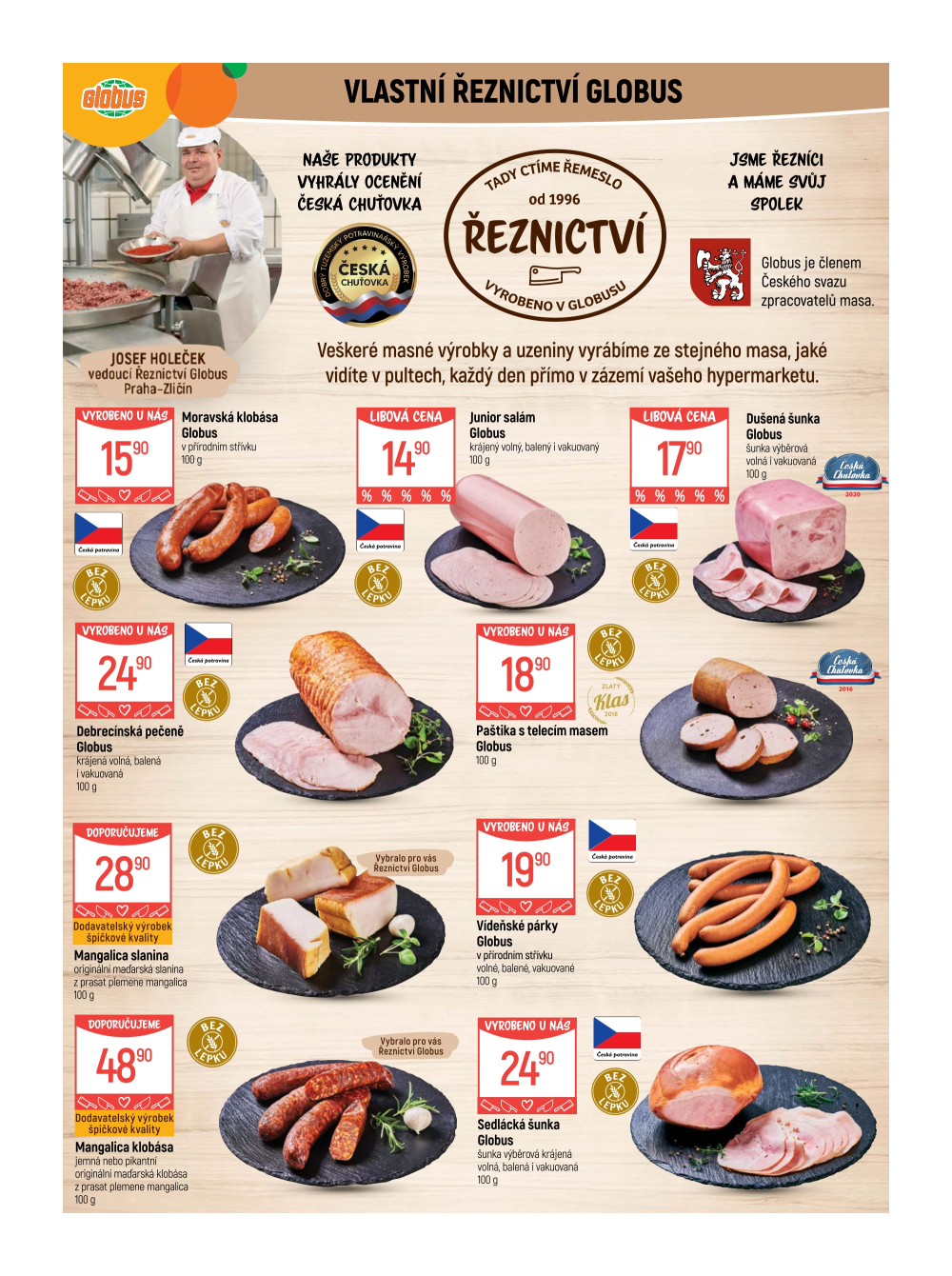 Leták Globus leták Praha - Zličín - strana 3