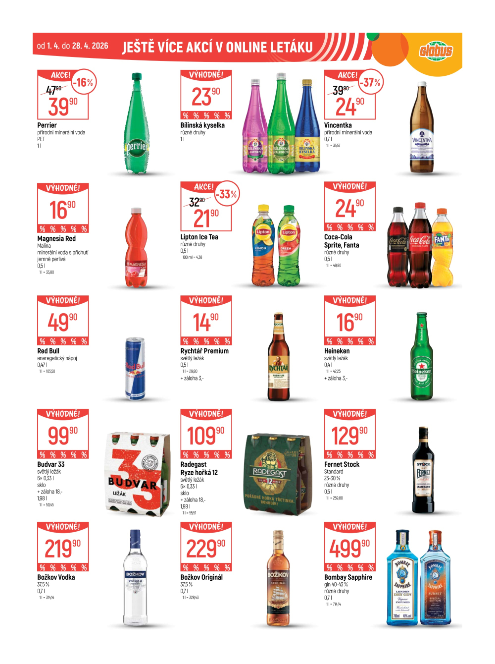 Leták Globus leták Praha - Zličín - strana 42