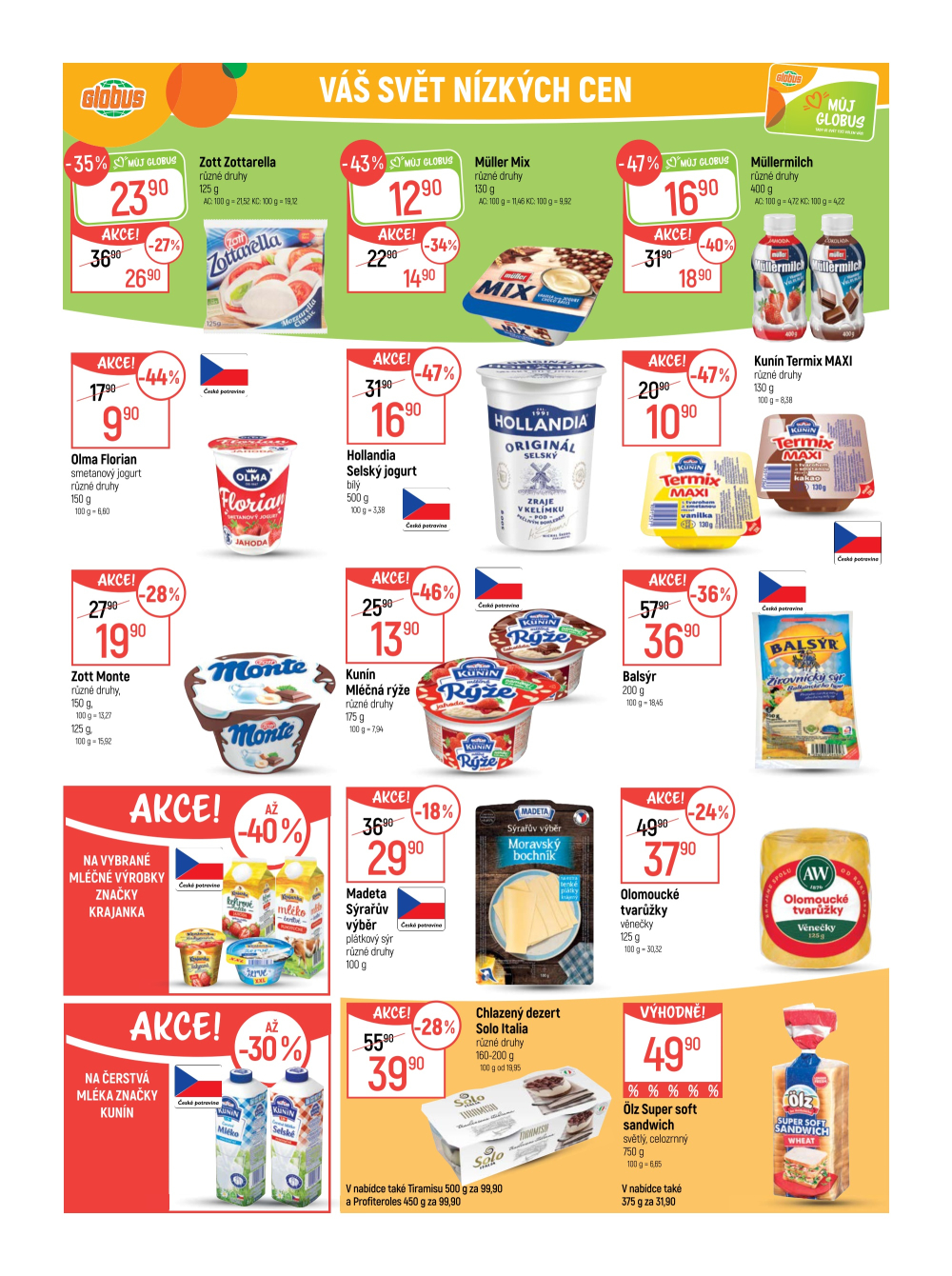 Leták Globus leták Olomouc - strana 17