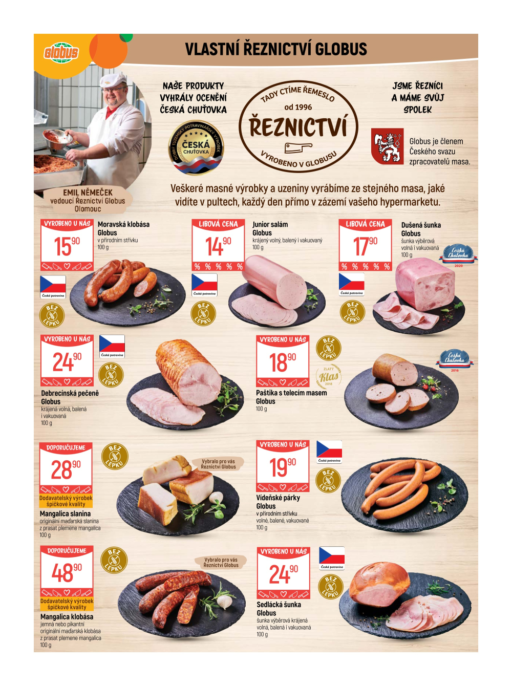 Leták Globus leták Olomouc - strana 3