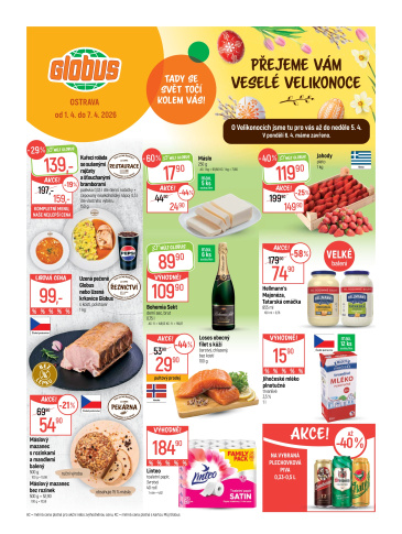 Globus leták Ostrava