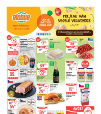 Akční leták Globus  Praha - Štěrboholy