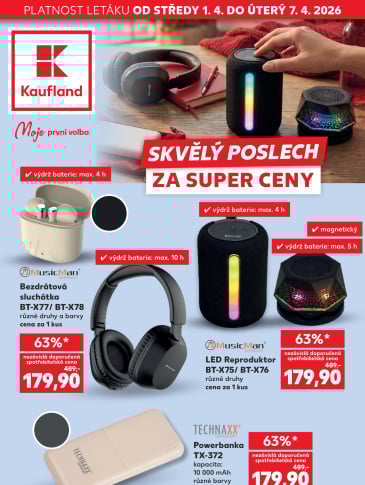 Kaufland leták - Spotřební zboží