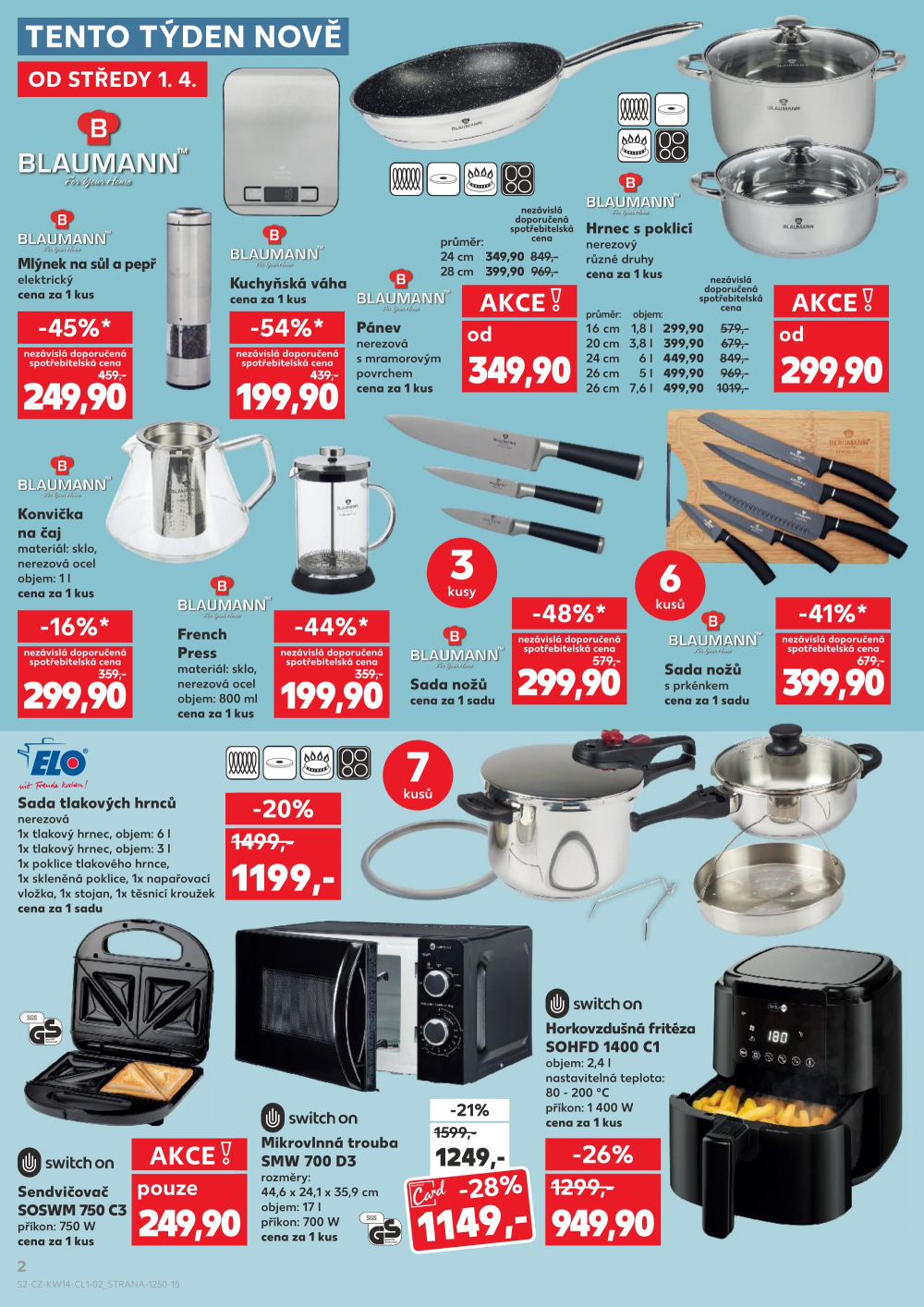 Leták Kaufland leták - Spotřební zboží - strana 2