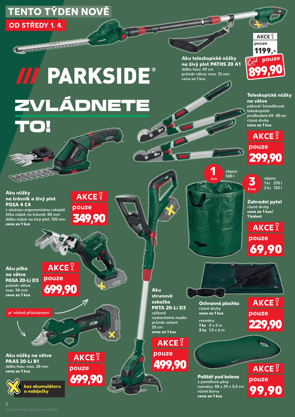 Leták Kaufland leták - Spotřební zboží - strana 6