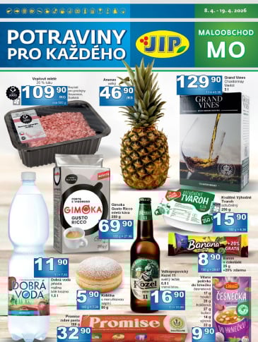 JIP leták maloobchod