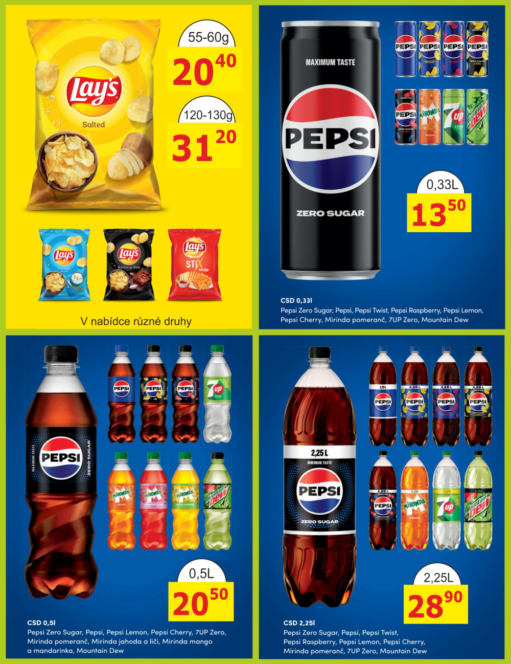 Leták BENE NÁPOJE leták - strana 12