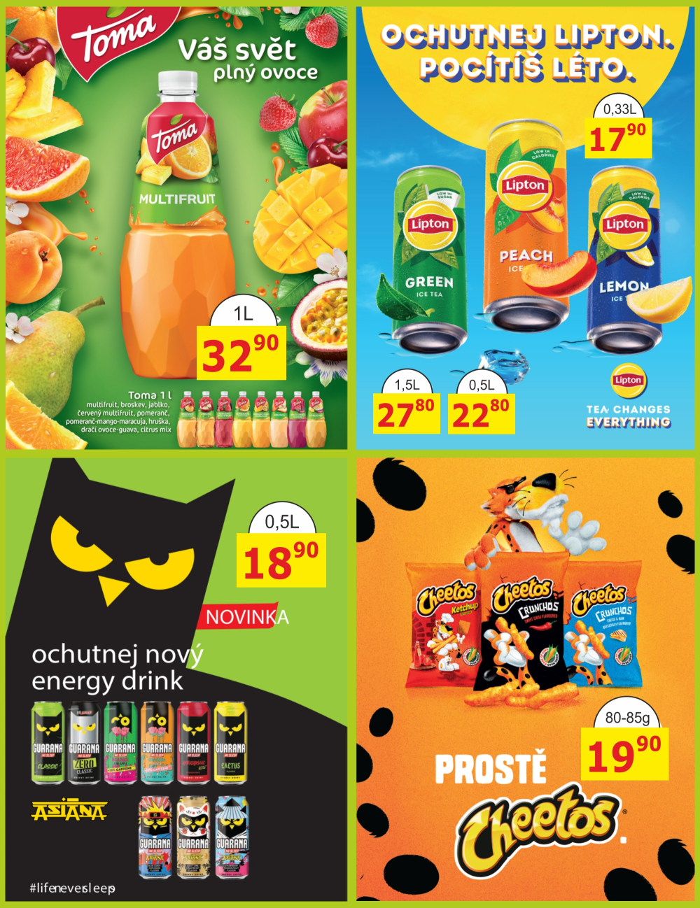 Leták BENE NÁPOJE leták - strana 13