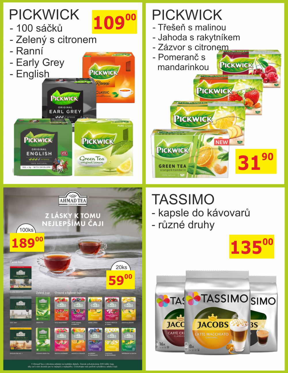 Leták BENE NÁPOJE leták - strana 14