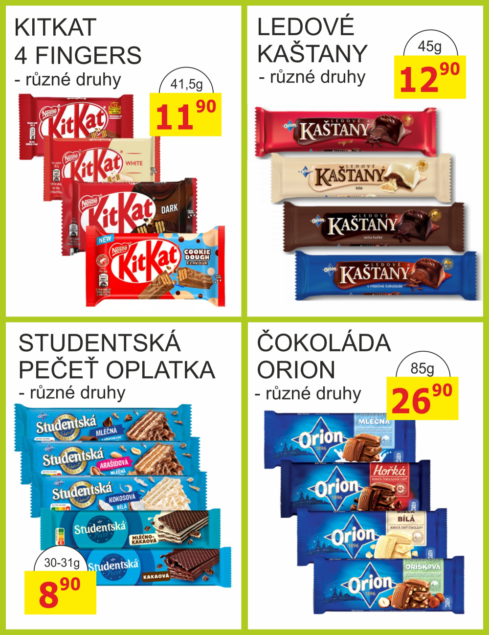 Leták BENE NÁPOJE leták - strana 16