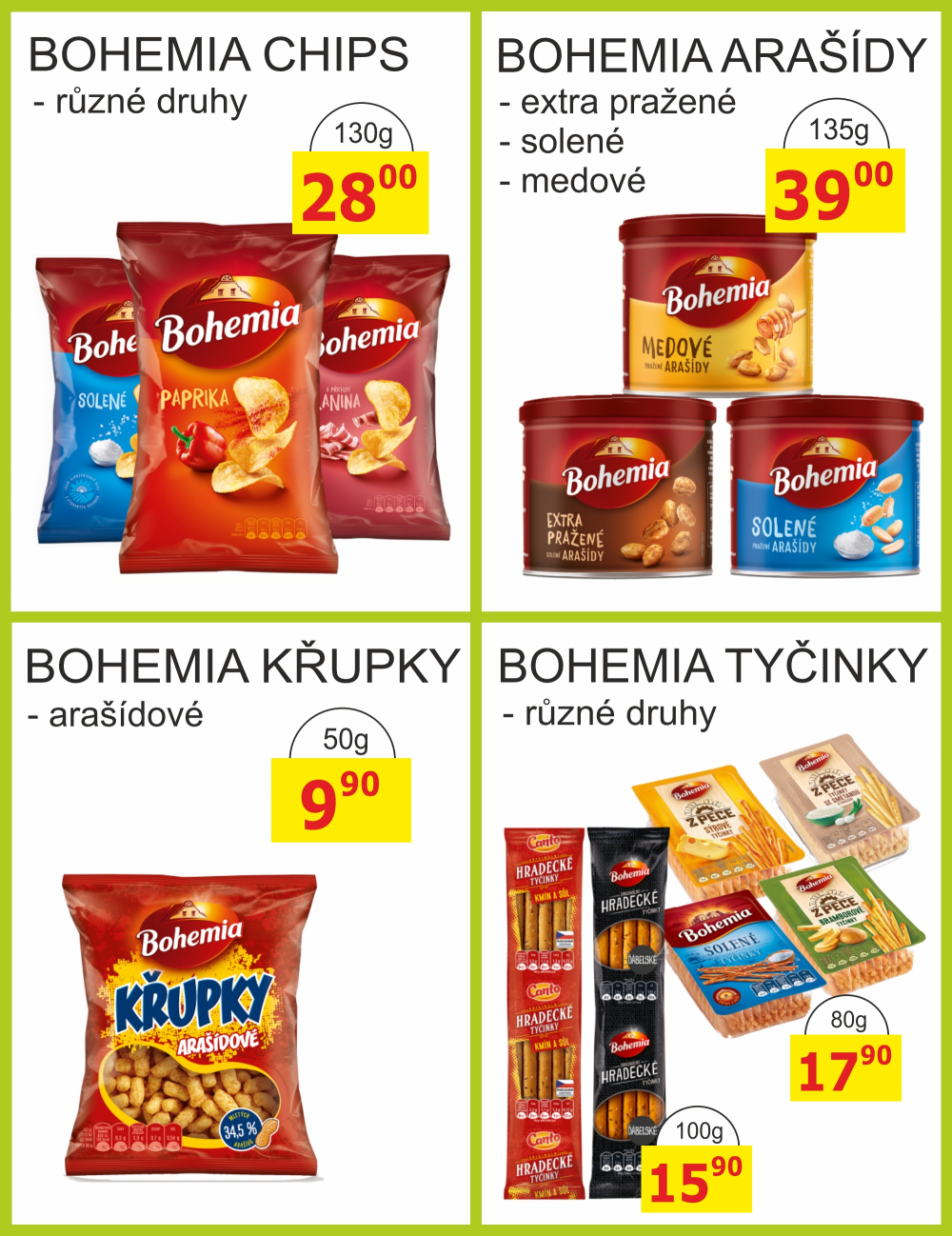 Leták BENE NÁPOJE leták - strana 20