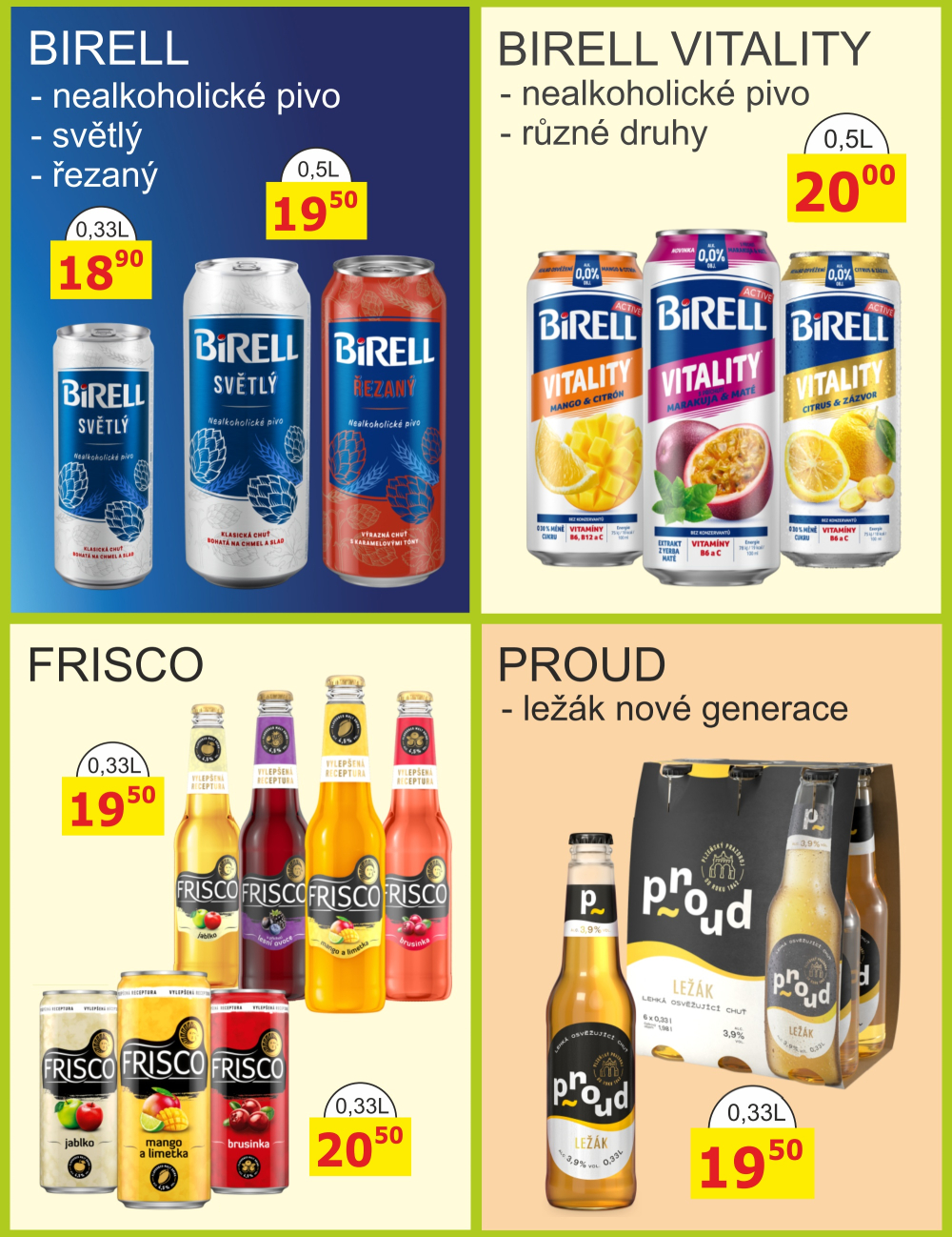 Leták BENE NÁPOJE leták - strana 22