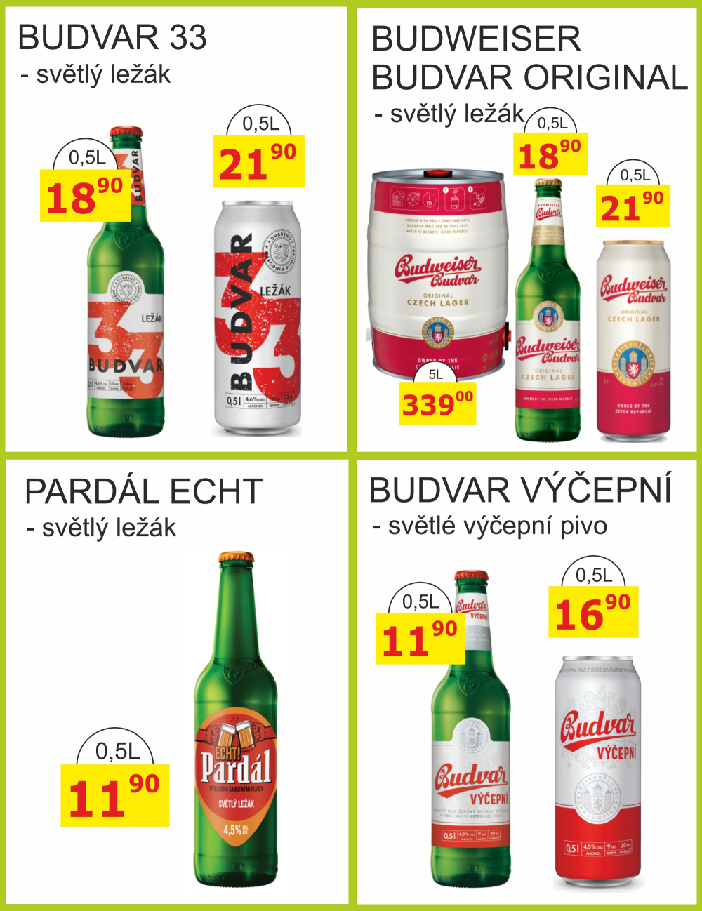 Leták BENE NÁPOJE leták - strana 27