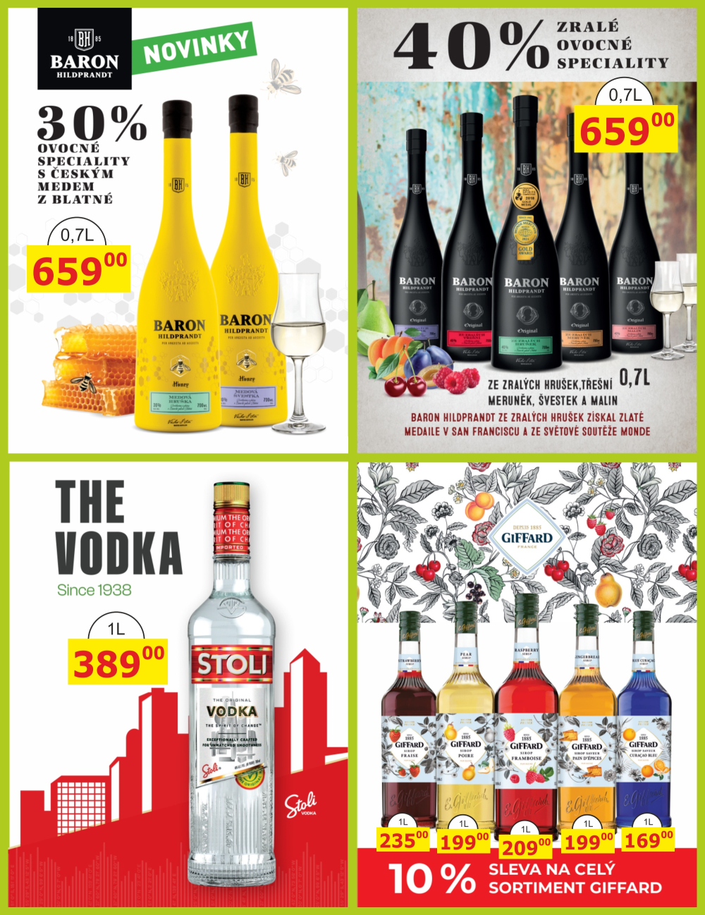 Leták BENE NÁPOJE leták - strana 42