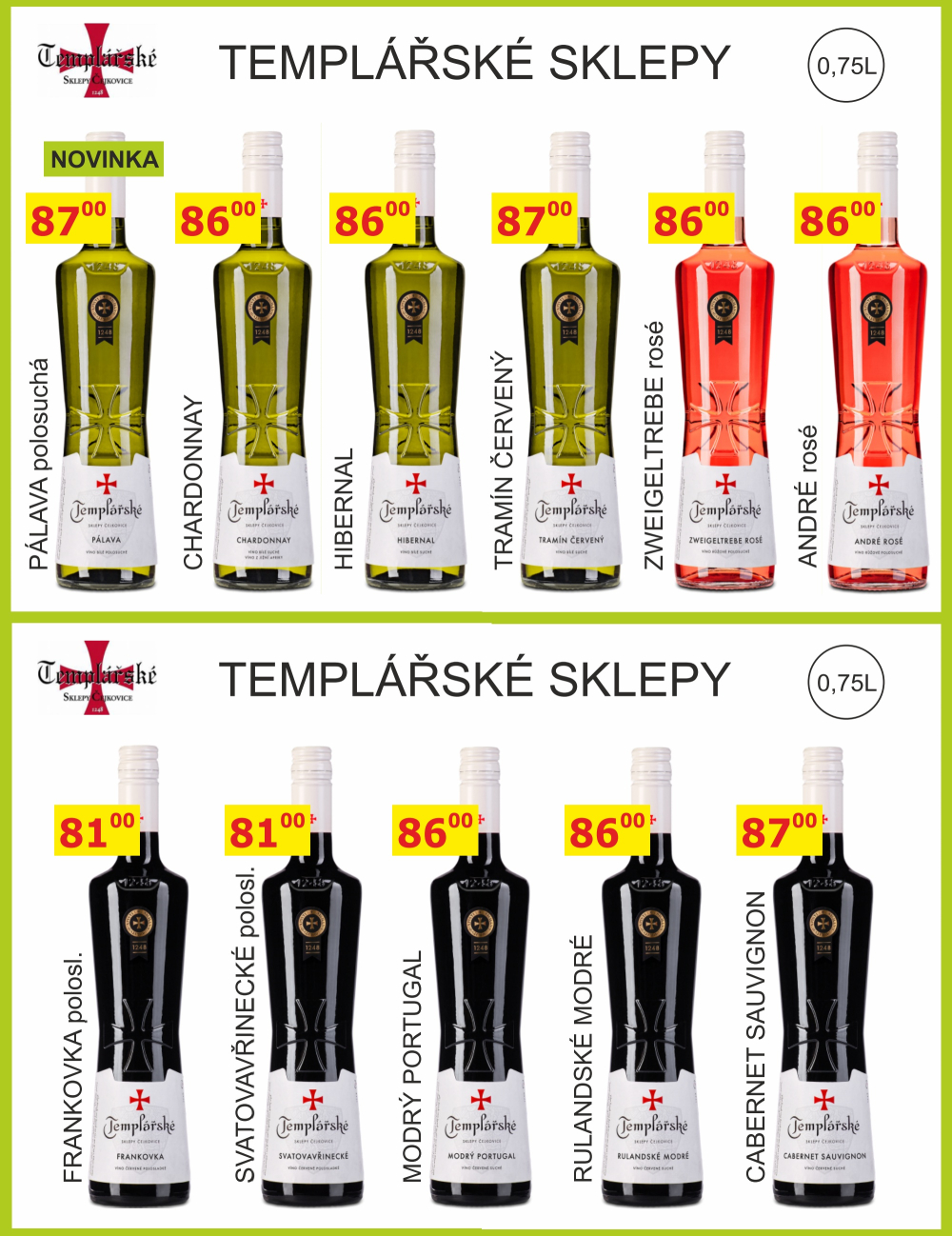 Leták BENE NÁPOJE leták - strana 52