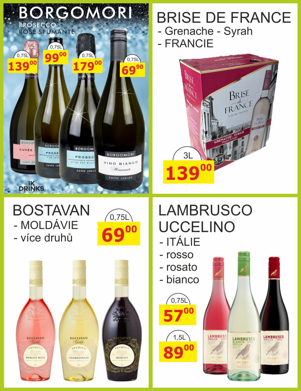 Leták BENE NÁPOJE leták - strana 54