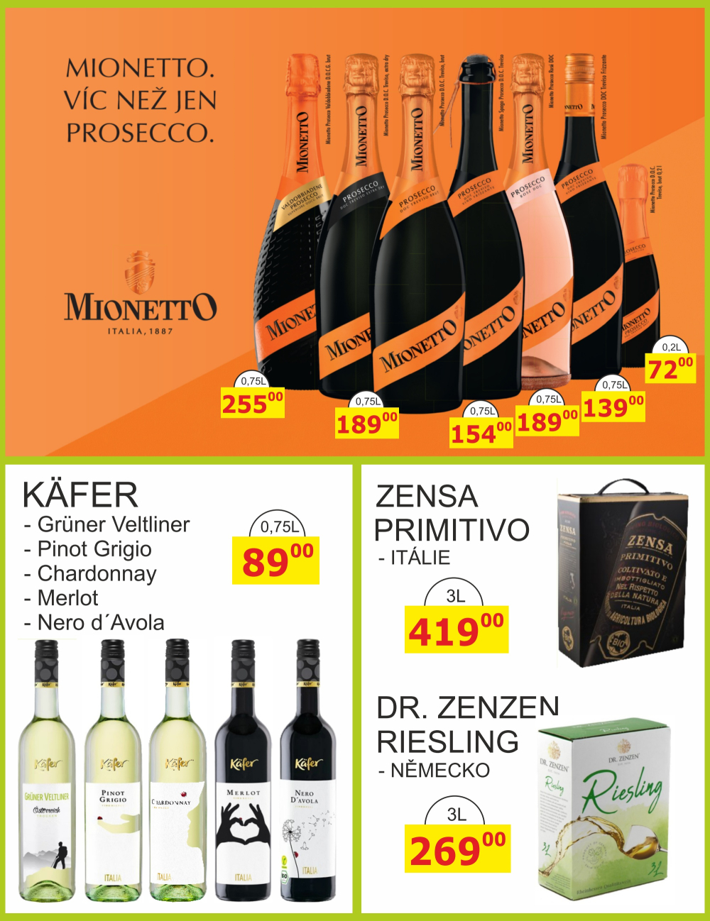 Leták BENE NÁPOJE leták - strana 55