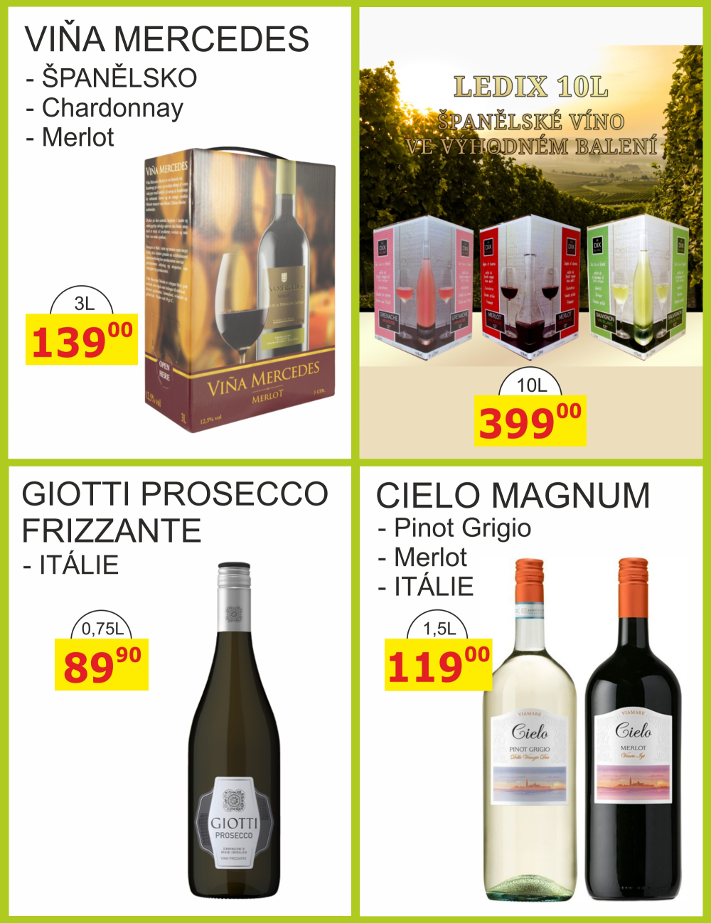 Leták BENE NÁPOJE leták - strana 56