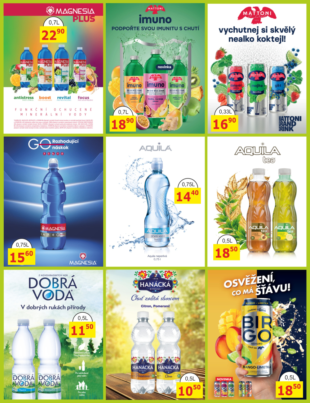 Leták BENE NÁPOJE leták - strana 6