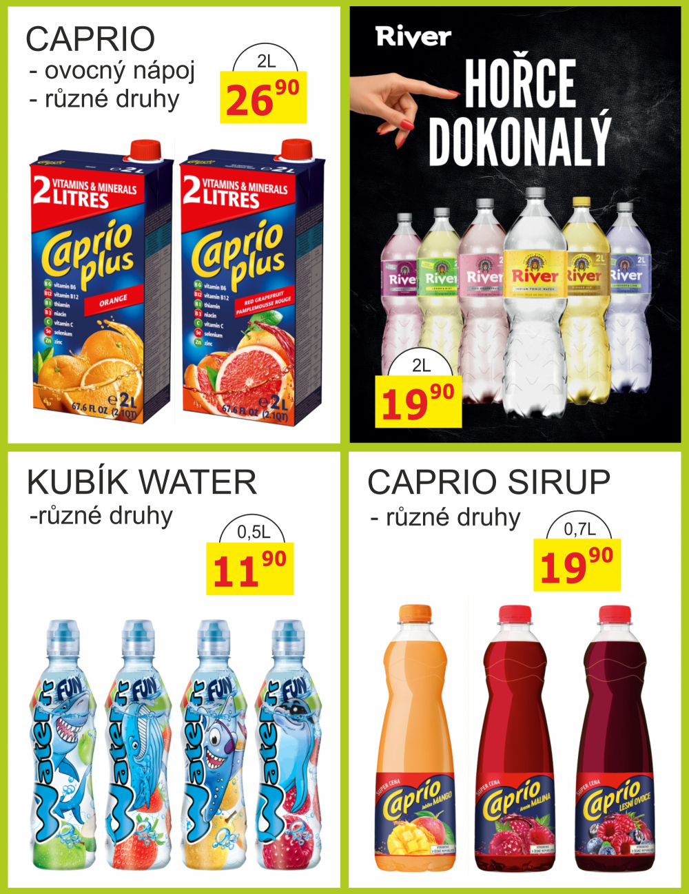 Leták BENE NÁPOJE leták - strana 8