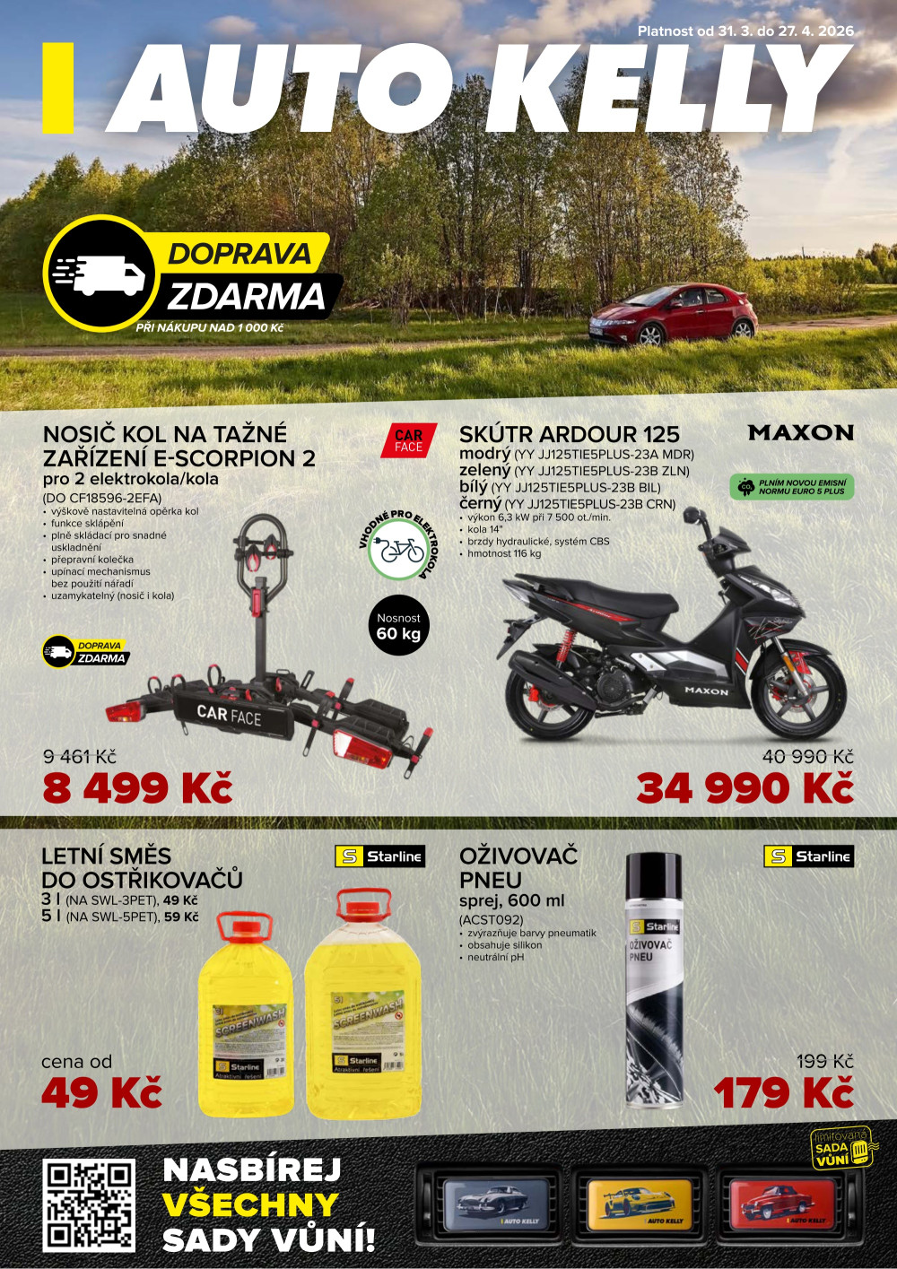 Leták AUTO KELLY leták - strana 1