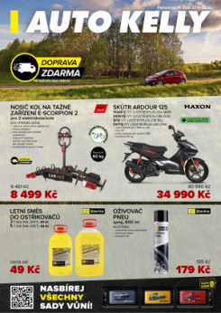 AUTO KELLY leták