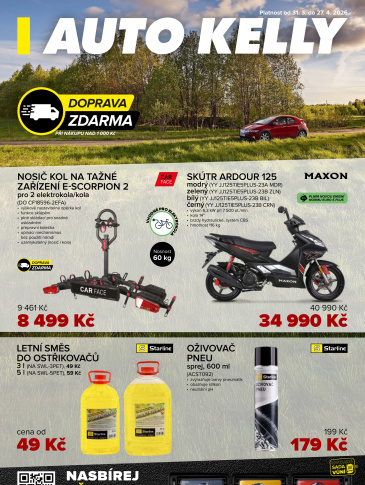 AUTO KELLY leták