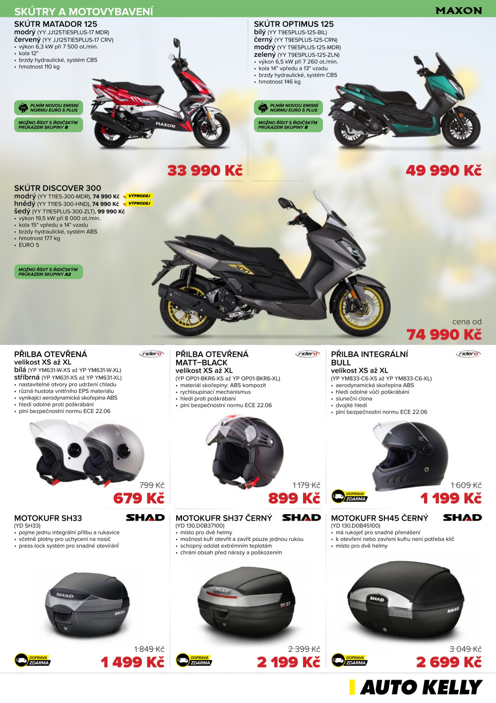 Leták AUTO KELLY leták - strana 7