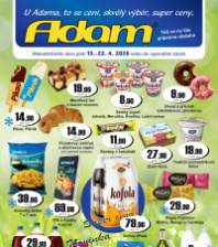 Akční leták ADAM POTRAVINY 
