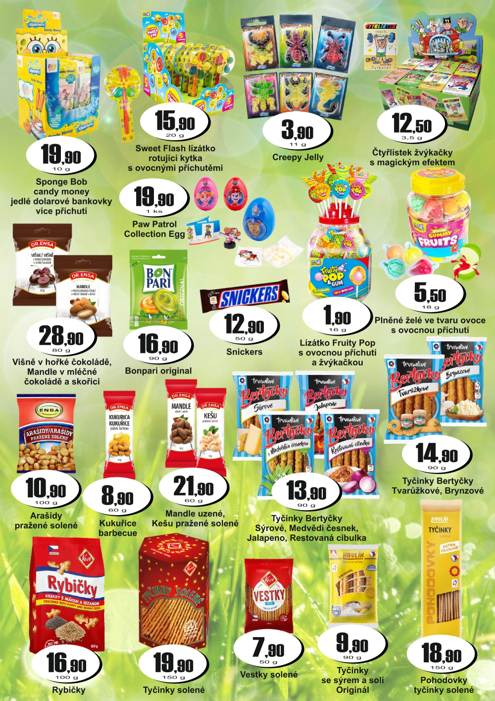 Leták ADAM POTRAVINY leták - strana 3