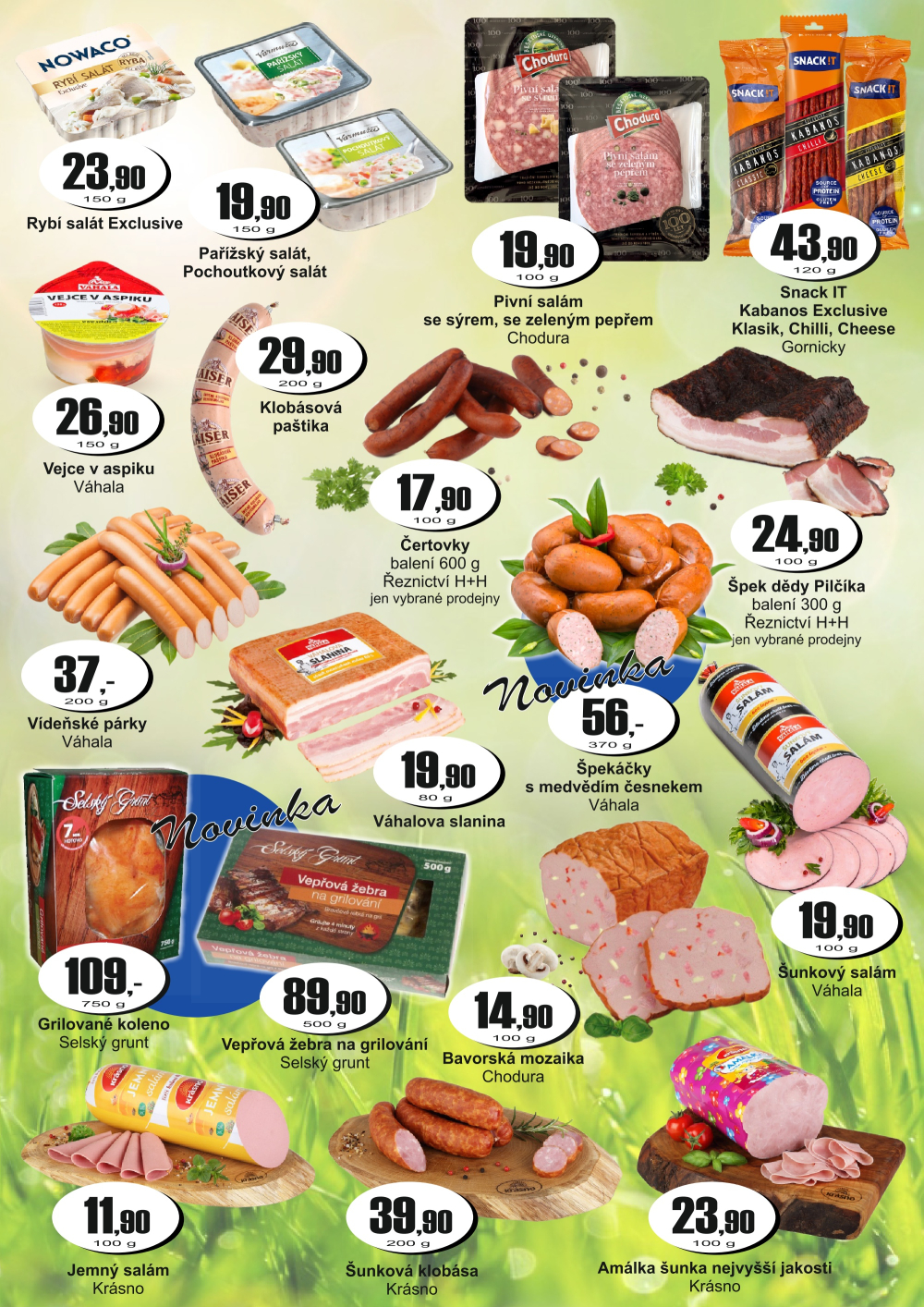 Leták ADAM POTRAVINY leták - strana 6