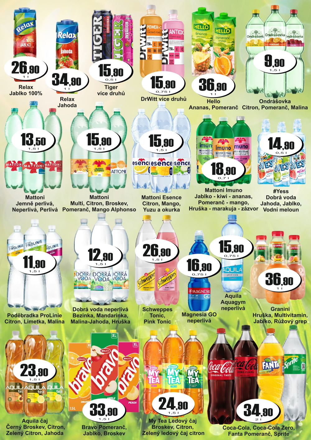 Leták ADAM POTRAVINY leták - strana 8