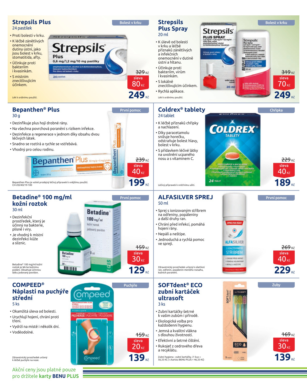 Leták BENU Lékárna leták - strana 10