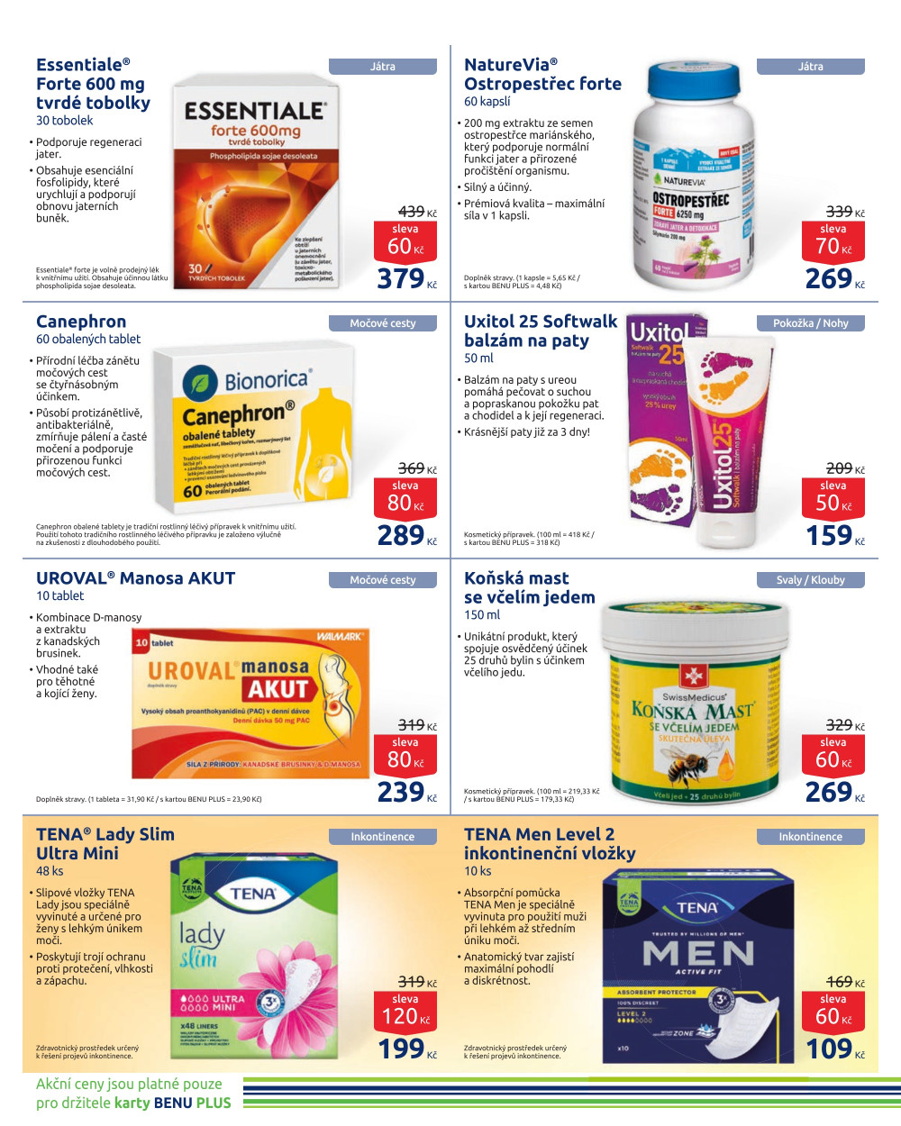 Leták BENU Lékárna leták - strana 17