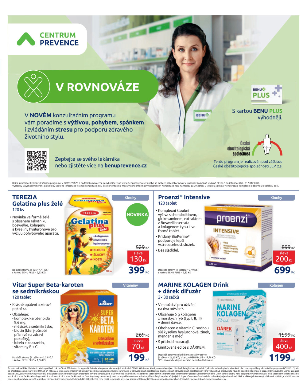 Leták BENU Lékárna leták - strana 22