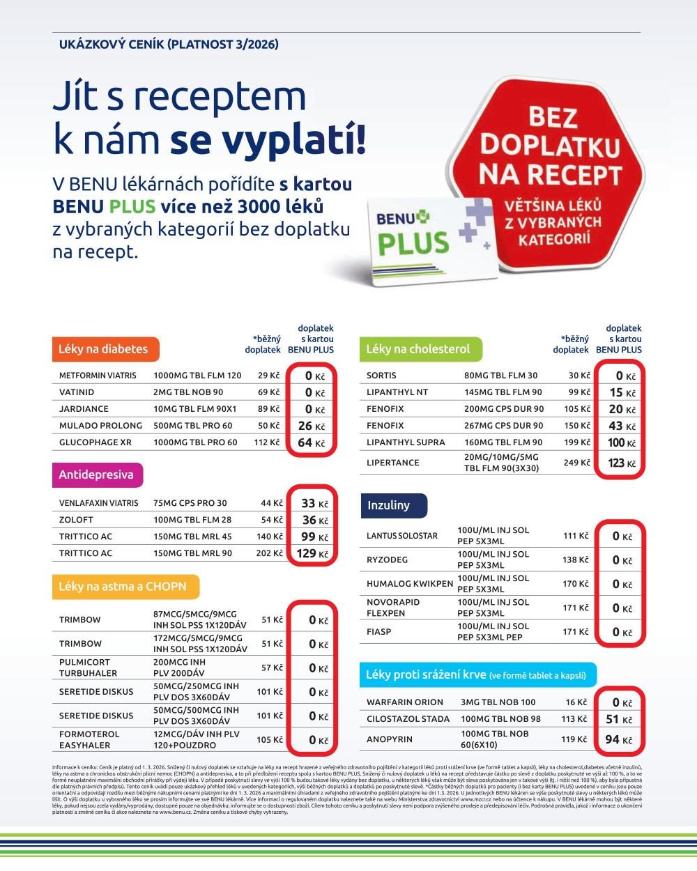 Leták BENU Lékárna leták - strana 23