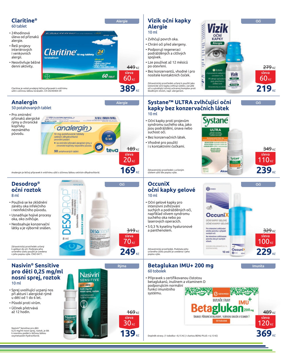 Leták BENU Lékárna leták - strana 5