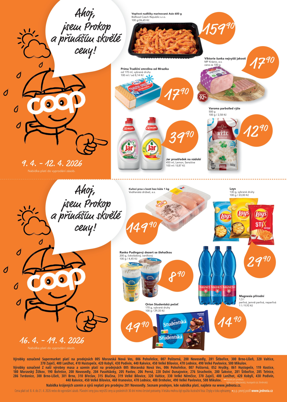 Leták Jednota Mikulov leták - strana 12